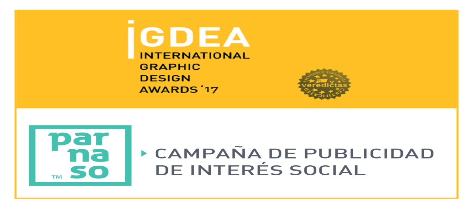 Ganamos un nuevo premio internacional en IGDEA Awards - Parnaso