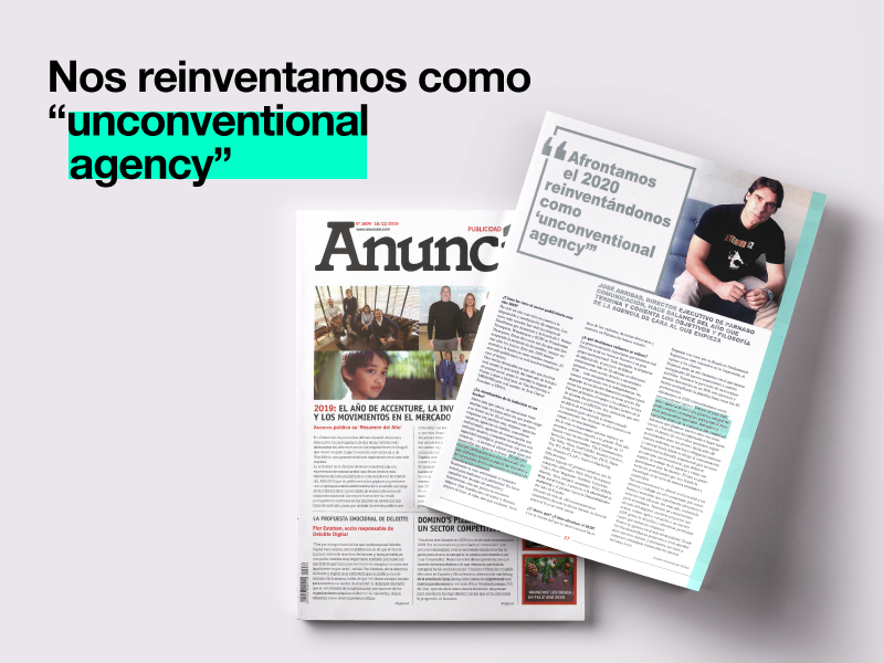 Entrevista a José Arribas León, en la revista de prensa Anuncios - Parnaso