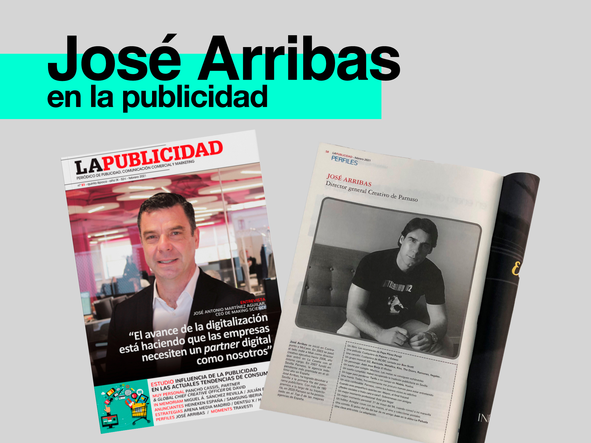 Nueva entrevista a nuestro CEO José Arribas en RoastBrief - Parnaso