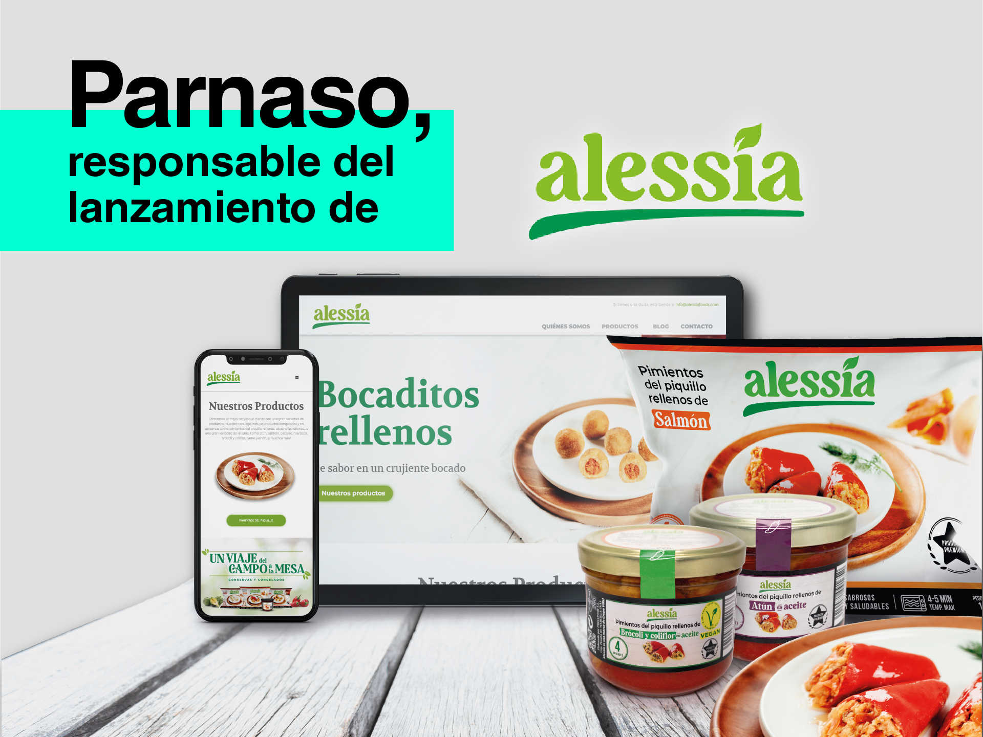 Parnaso encargada del lanzamiento de Alessia, la nueva marca de Precomar - Parnaso