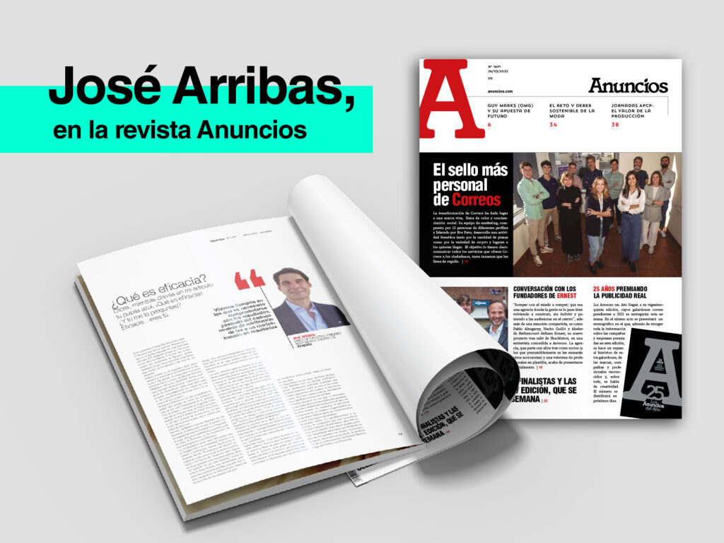 Nuevo artículo de José Arribas en la Revista Anuncios - Parnaso