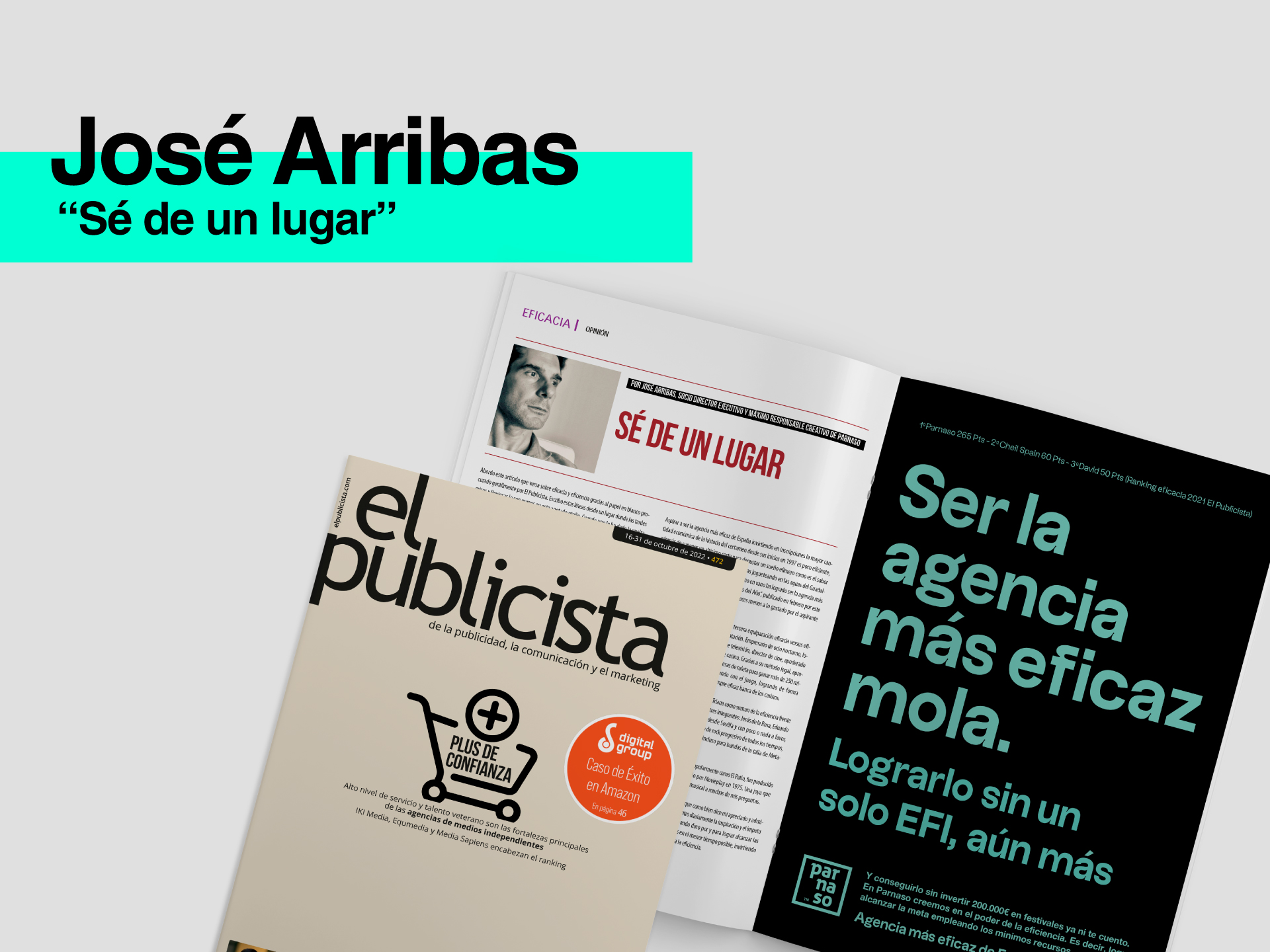 Nuevo artículo de José Arribas en El Publicista - Parnaso